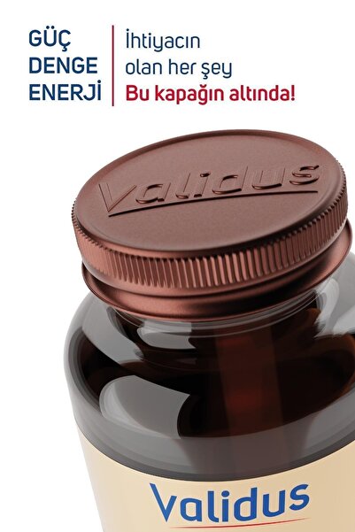 Validus Immun Beta Glucan Sambucus Nigra + Pelargonium + Echinacea + Curcumin + Propolis 30 Tablets