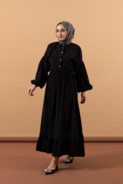 Stilife Luna Etekli Takım Siyah