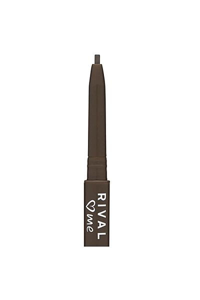 Rival Loves Me Eyebrow Pencil - Slim Brow No.02 Medium Brown