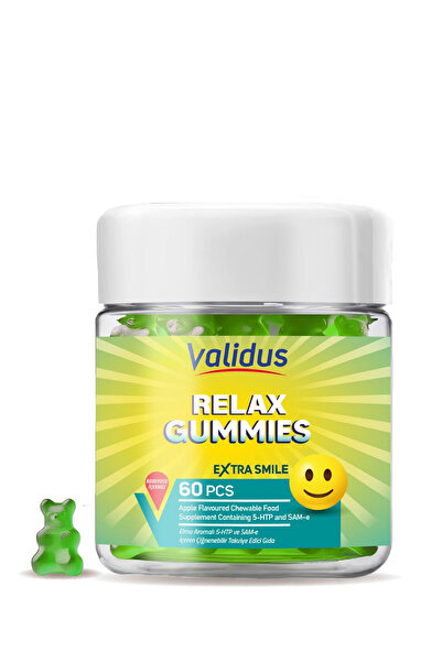 Validus Relax 5-HTP 200 mg  + Sam-e 25 mg 60 Gummies