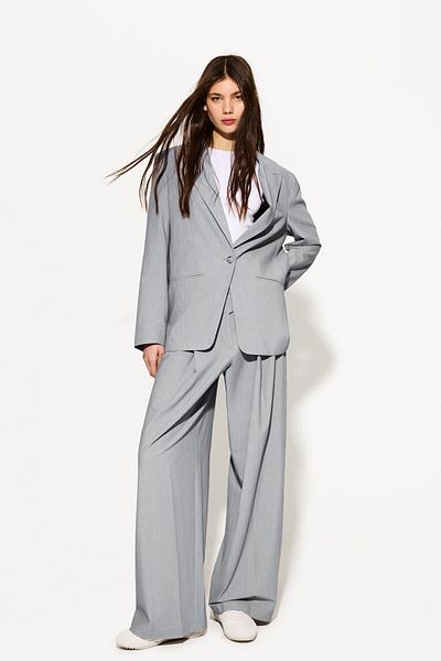 Bershka Darted Trousers With Buckle Ramadan