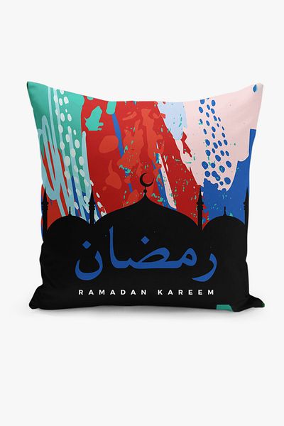 Filamente Husă de pernă cu model Ramadan, imprimată digitală pe două fețe - Ramadan