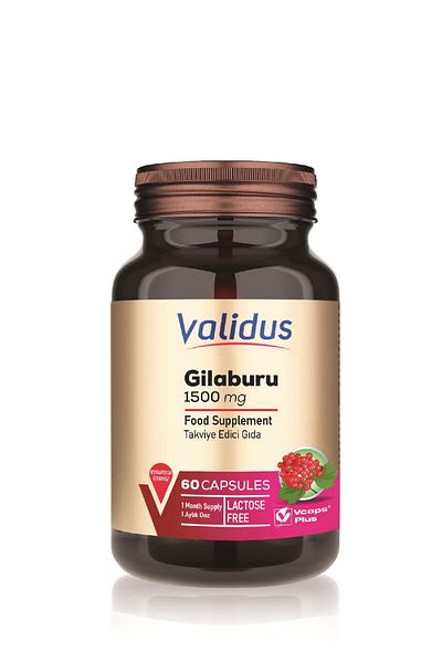 Validus Gilaburu 1500 Mg - 60 Capsules for Winter