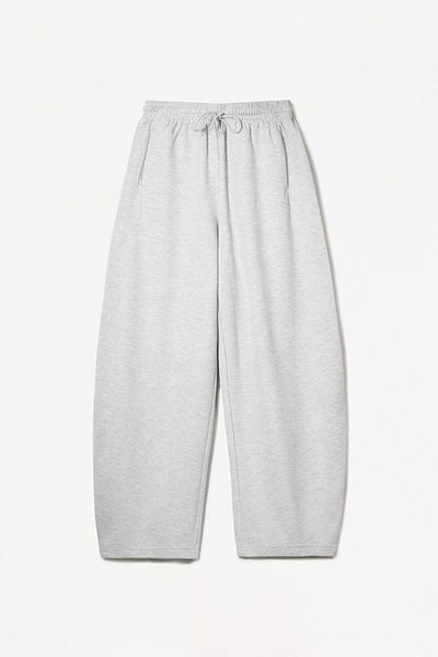 Bershka Plush Barrel Trousers Ramadan