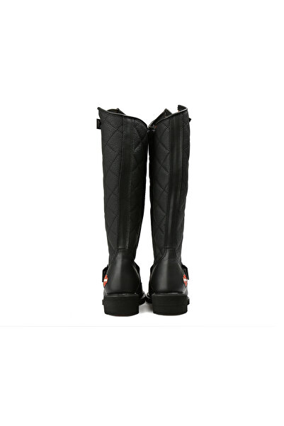 Harley Davidson Laconia 646 Black Deri Bot & Bootie Çizme