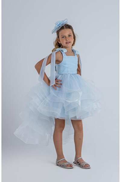 MONİTA Fiyonk Detaylı Kız Çocuk Abiye Elbise