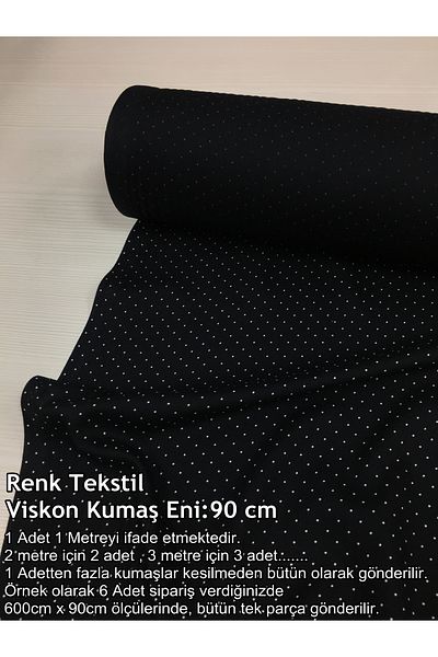 Renk Tekstil Πολυτελές ύφασμα βισκόζης μέτριο σε πλάτος 90 cm - Φόρεμα - Πουκάμισο - Φούστα - Φαρδύ - Παντελόνι