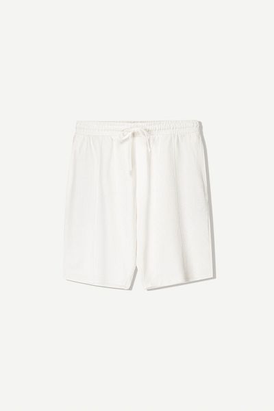 Bershka Textured Bermuda Shorts Ramadan