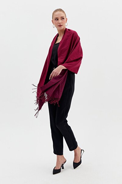 Nish&Chic Solid Color Wool Shawl