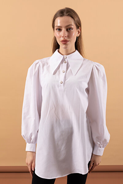 Stilife Mira Gömlek Beyaz