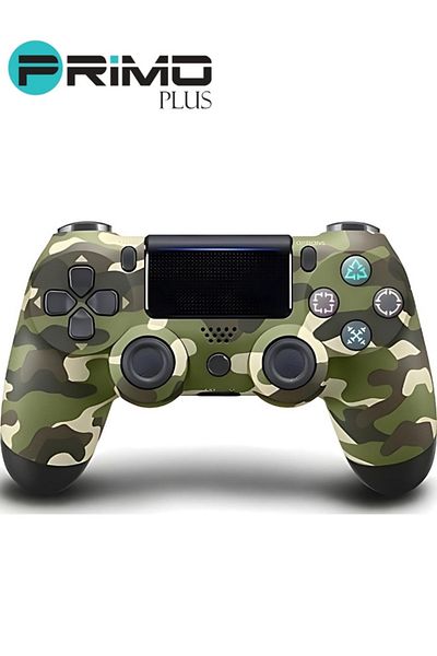 Primo Plus 2- Pieces Double Motor Vibration Wireless Controller For PlayStation 4