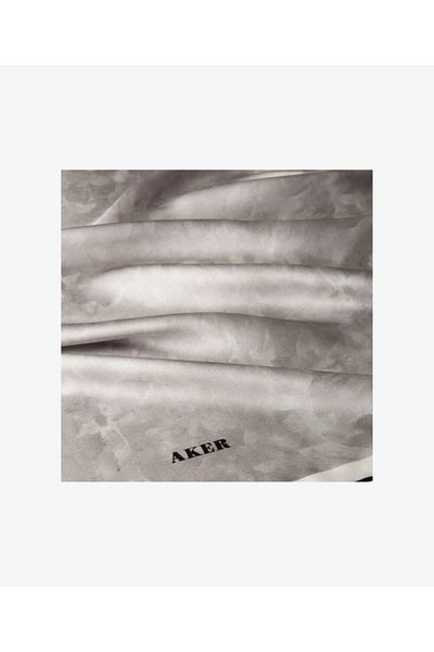Aker 7208701-311 Μοντέλο Μεταξωτό Κρεπ Σατέν Φουλάρι