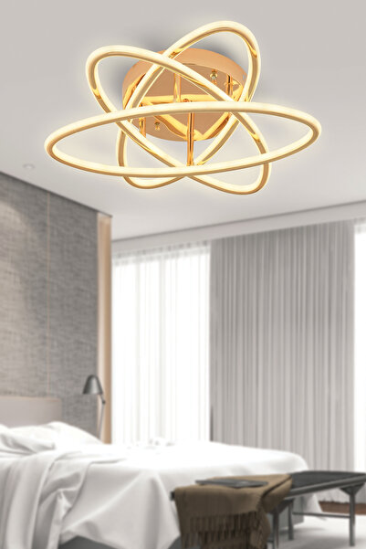 SEBA AYDINLATMA STAR GOLD 3LÜ Kumandalı ve Dimerli (Beyaz, Sarı, Gün Işığı) L...