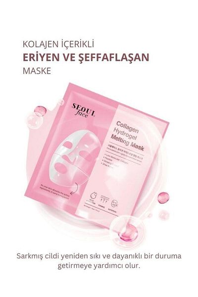 Dermal Seoulface Collagen Hydrogel - Transparent Melt Mask 34g