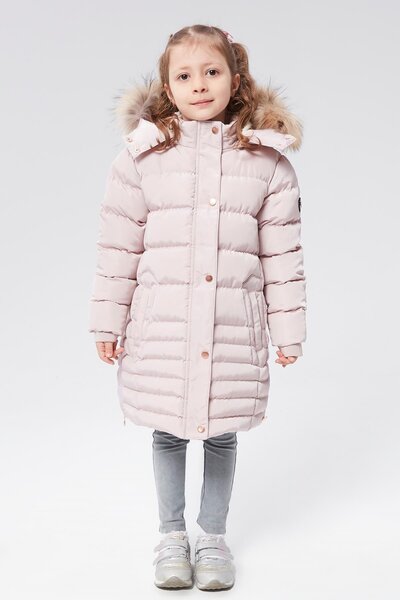 Benittokids Дівчачий натуральний хутряний пальто 51301