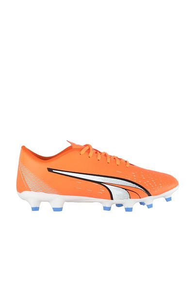 Puma حذاء كرة القدم Ultra Play Fg/ag باللون البرتقالي للرجال ( 107224 -01)