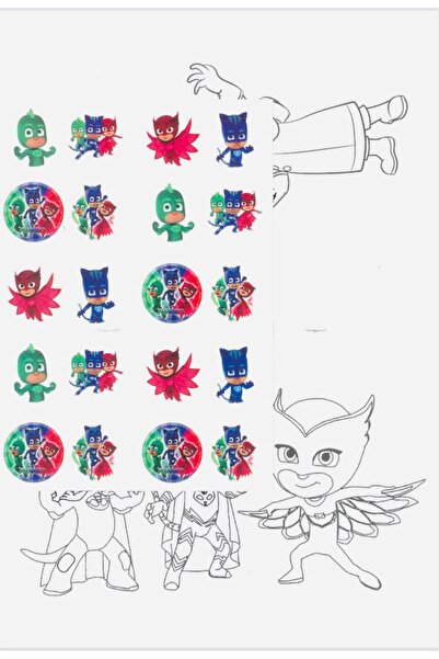 Deniz Oyuncak BOYAMA KİTABI STICKER HEDİYELİ ARKA KAPAK KESİLEREK MASKE YAPILABİLİR 16 RESİMLİ SAYFA