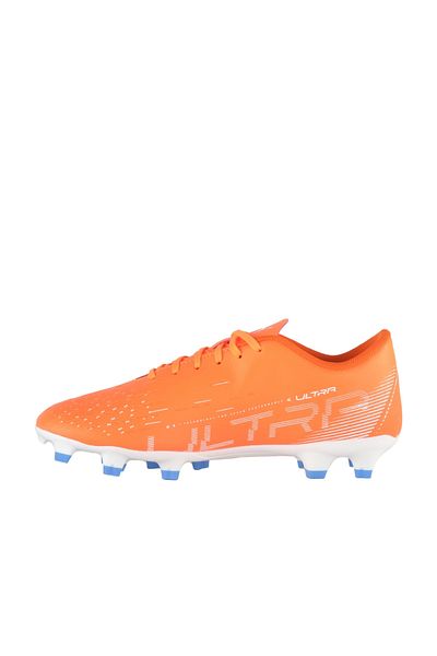 Puma حذاء كرة القدم Ultra Play Fg/ag باللون البرتقالي للرجال ( 107224 -01)
