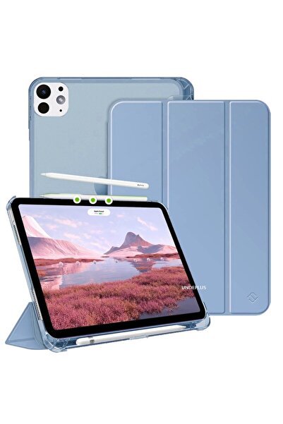 UnDePlus Apple iPad Pro 11 1./2. Nesil Kılıf Flip Cover Kalem Bölmeli PC Case 2018-2020