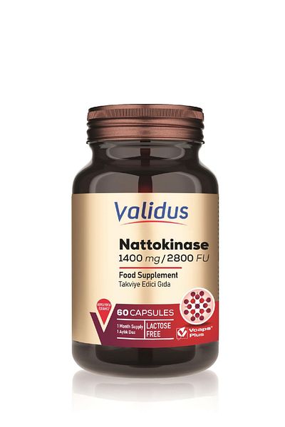 Validus Nattokinase 1400 Mg / 2800 Fu 60 Capsules