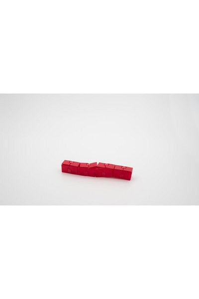 BloomLab Cubeiq Red 3D Moving Stress Toy