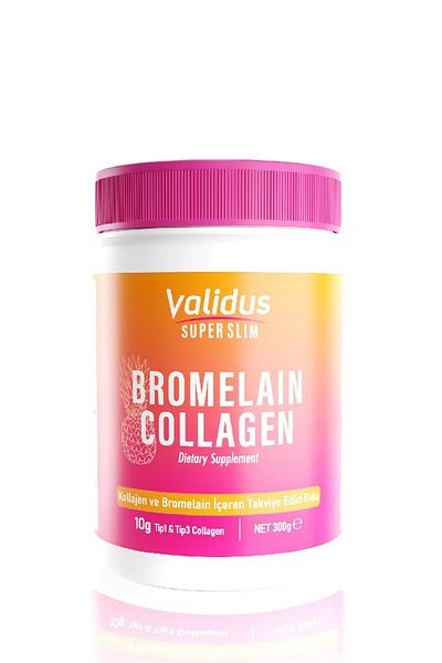 Validus Collagen Peptides + Bromelain Powder 300 g