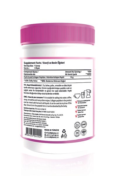 Validus Collagen Peptides Powder 300 g