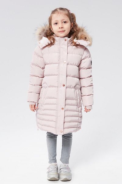 Benittokids Girl's Natural Fur Coat 51301