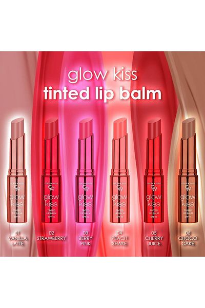 Golden Rose Glow Kiss Tinted Lip Balm No: 01