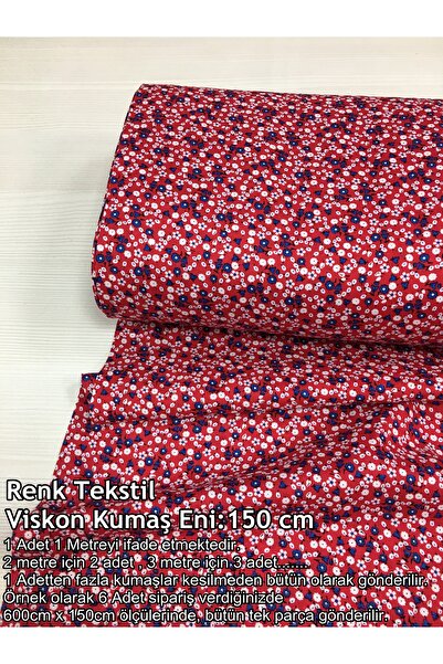 Renk Tekstil Lüks GENİŞ EN 150 cm VİSKON Metrelik Kumaş - Elbise - Gömlek - E...