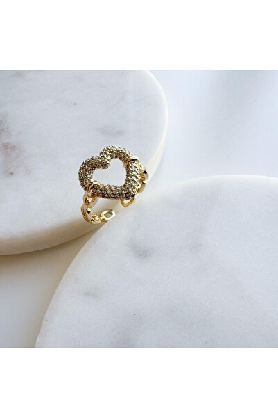 Venus Design Çelik Kalp Yüzük