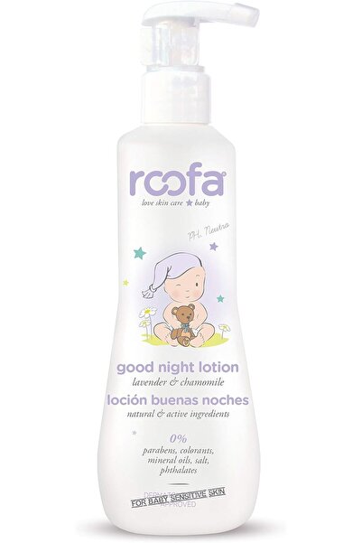 Roofa Spain Good Night Natural Body Lotion With Lavender & Chamomile 200ml