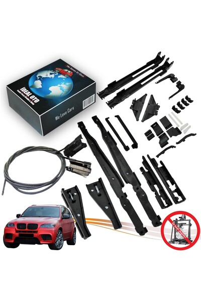 İDEAL OTOMOTİV BMW X5 E70 2006-2013 Panoramik Sunroof Kızak, Halat & Sunroof ...