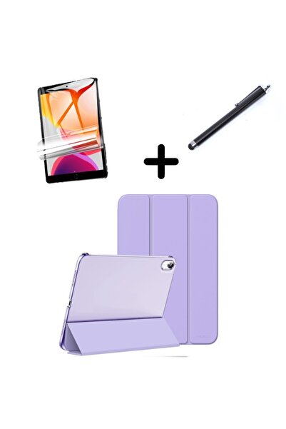 UnDePlus Apple iPad Pro 11 1. 2. 3. 4. Nesil Kılıf Set PU Deri Smart Tablet K...