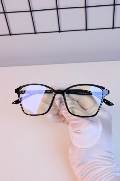 LOOKUP Blue Eyewear Protected Screen Glasses Unisex Optical Compatible Tr90 Unbreakable Frame Transparent Glass