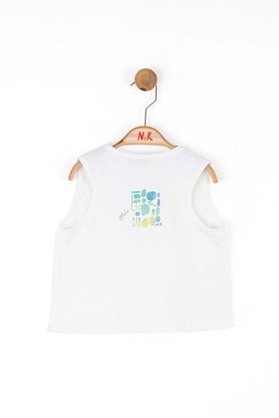 nk kids 38524 Fish Crop Ecru/πράσινο