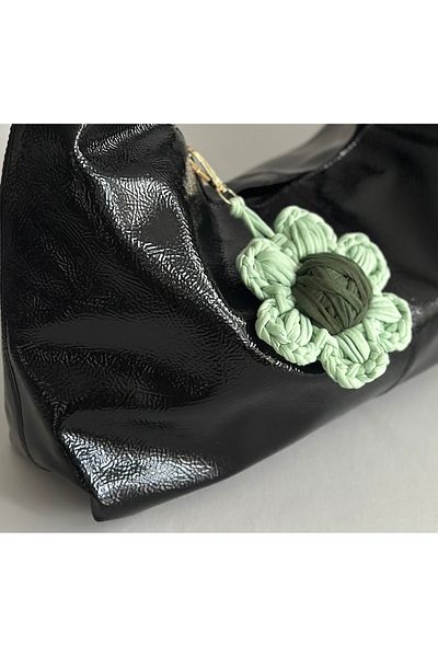 Boutiquehaki Flower Salute Bag Charm & Ornaments