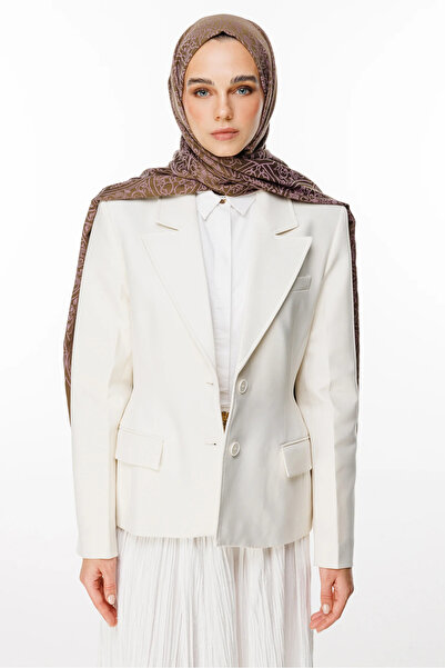 Mooncorn Μαροκινό μοτίβο διπλής όψης σάλι σκούρο χακί-σκούρο ξεθωριασμένο τριαντάφυλλο