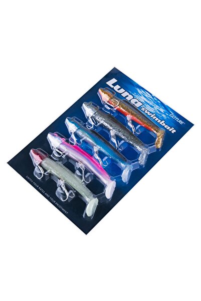 Choice 10.5 سم 21 جرام 5 قطع طُعم ناعم Goture 5 قطع/مجموعة رأس طُعم صيد ناعم ...