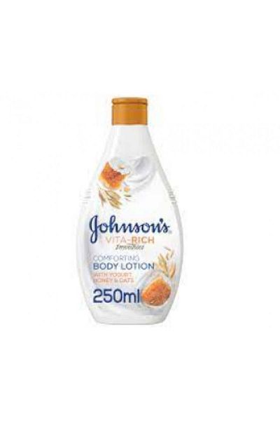 Johnson's جونسون لوشن للجسم مع خلاصة اللبن والخوخ وجوز الهند 250مل