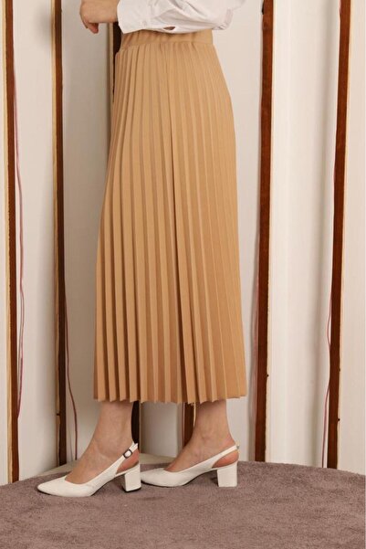 EDL pileli uzun etek kadın giyim