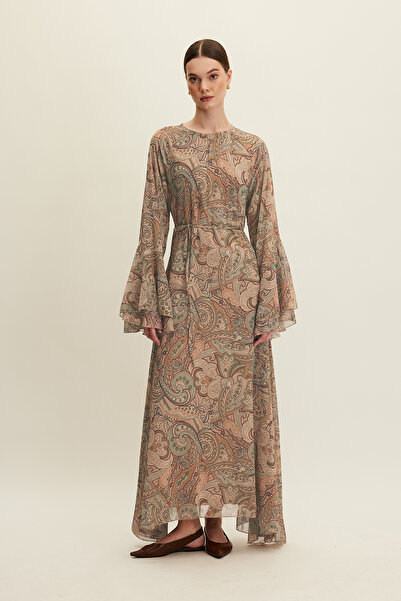 Manuka Siara Chiffon Flounce Dress