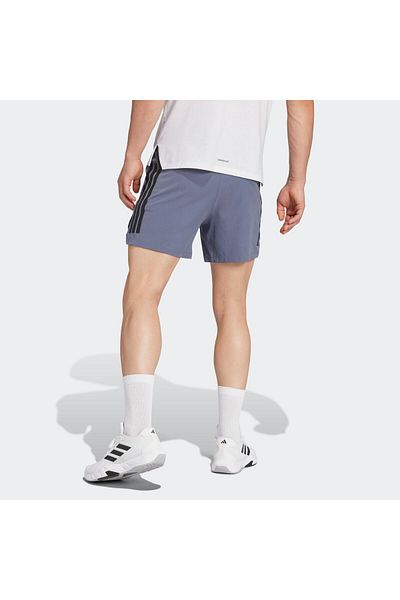 adidas Pantaloni scurți de antrenament albaștri Power pentru bărbați (JE8236)