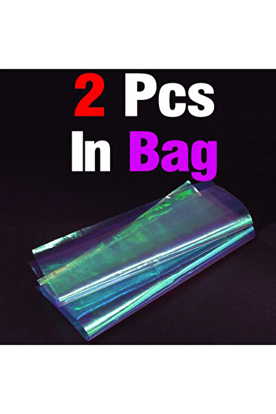 Choice شريط ربط الذباب الشفاف Rainbow MNFT قطعتين 16×16 سم لمعدات Sabiki