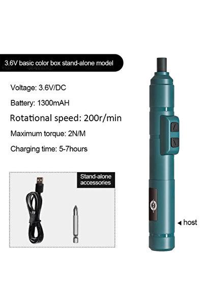 Choice1 مجموعة مفكات كهربائية لاسلكية صغيرة من Green-Basic مفكات براغي قابلة ...