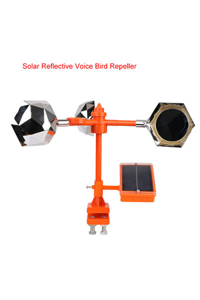 Choice جهاز طرد الطيور العاكس بالطاقة الشمسية، جهاز طرد الطيور الصوتي للقيادة في الحديقة الخارجية