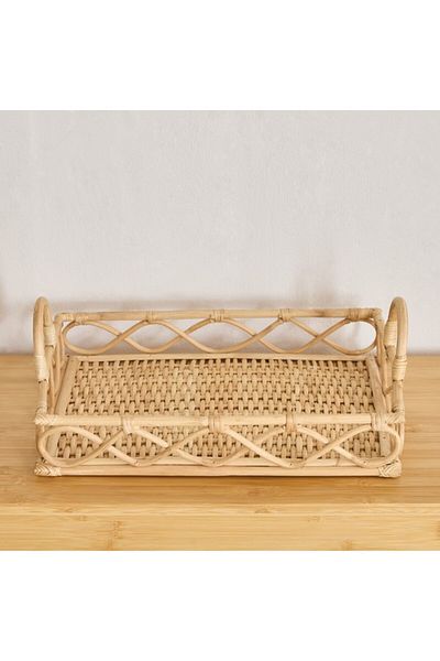 Home Box Boho Bliss Rectangle Tray - 37x27x7 cm