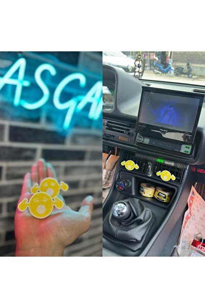 as garaj KULAK KAPATAN EMOJİ YENİ RENK SARILI 2'Lİ KALORİFER IZGARA GEÇME DEK...