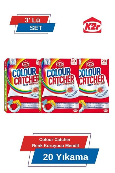 K2R 60 Wash Color Protective Wipes - Set of 20 3