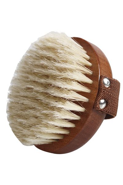 Choice Ebony Dry Skin Body Massage Brush Natural Bristle Ebony Dead Skin Remover Blood Circulation Massage